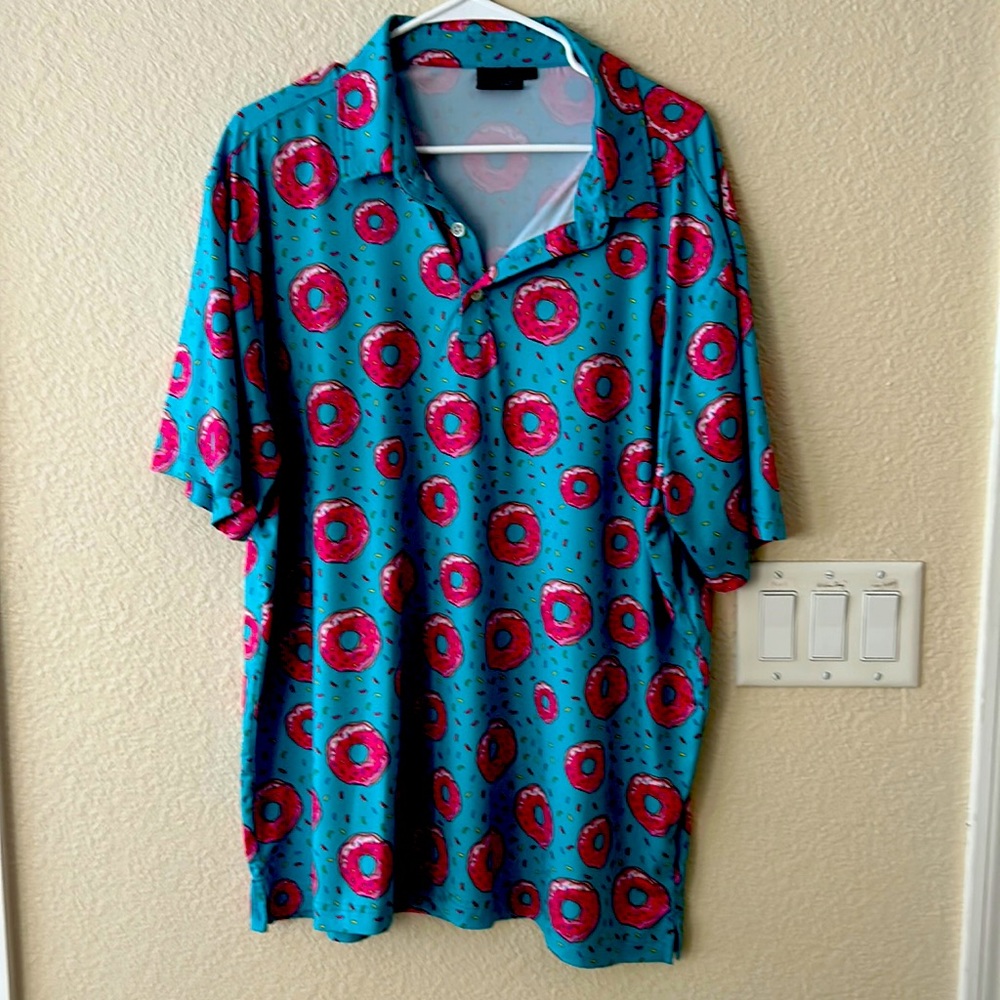 Sunday Swagger XXL golf polo, 4 way stretch, UPF 40 sun protection, exc cond